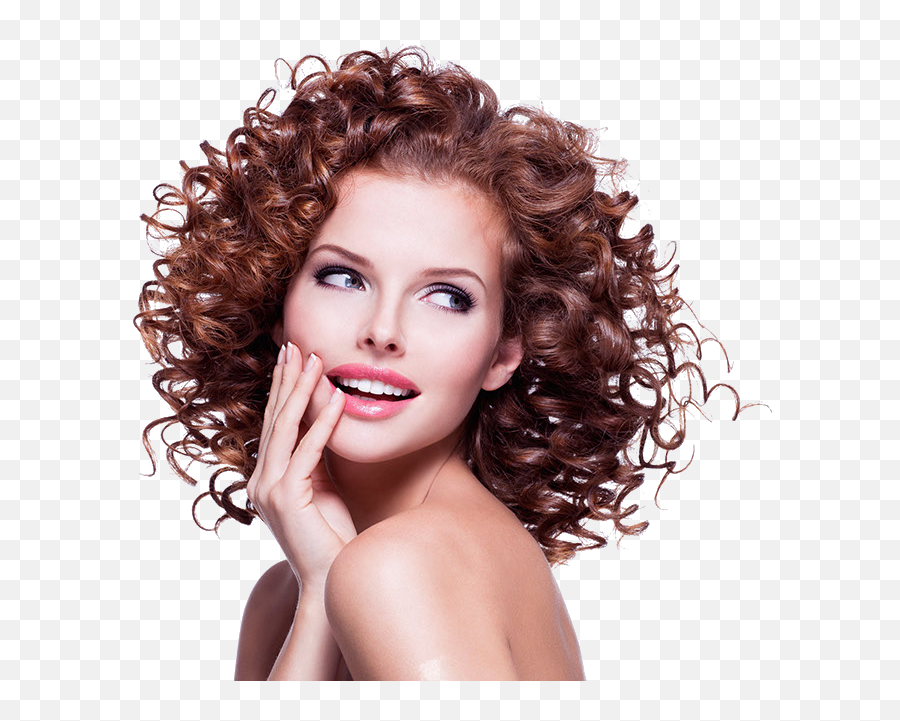 Wig Lounge Hair Forehead Studio - Curly Hair Girl No Background Png,Icon Studio For Hair
