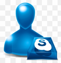 Skype Avatar Icon - Skype Avatar Png,Skype Icon Transparent Background