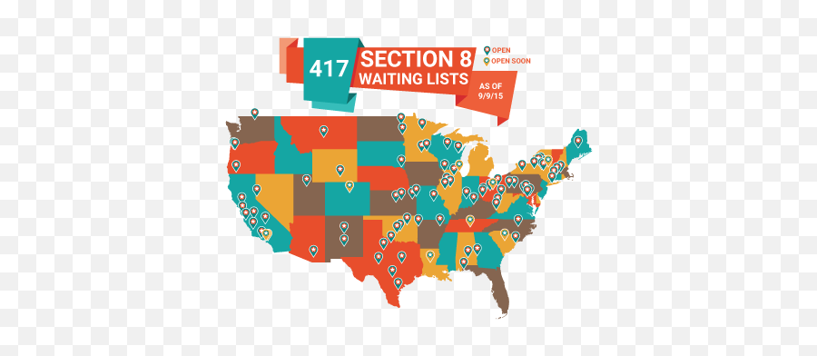 20 Section 8 Waiting Lists Open Now - Section 8 Housing Map Png,Wait List Icon