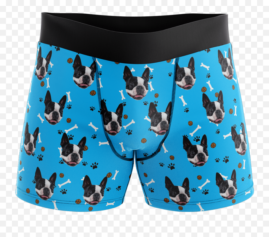 Custom Photo Boxers - Puppy Board Short Png,Funny Dog Png