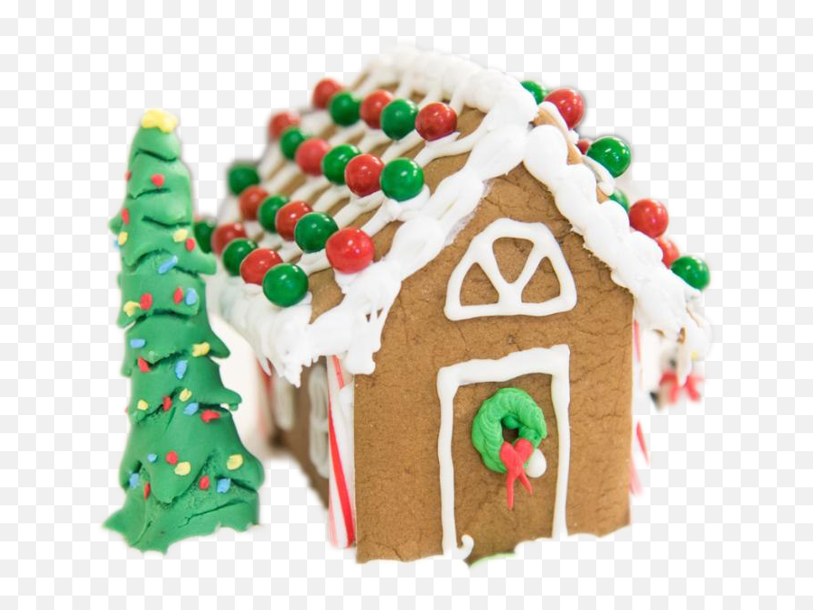 Gingerbread House Free Png Image Arts - Easy Gingerbread House Competition Ideas,Gingerbread House Png