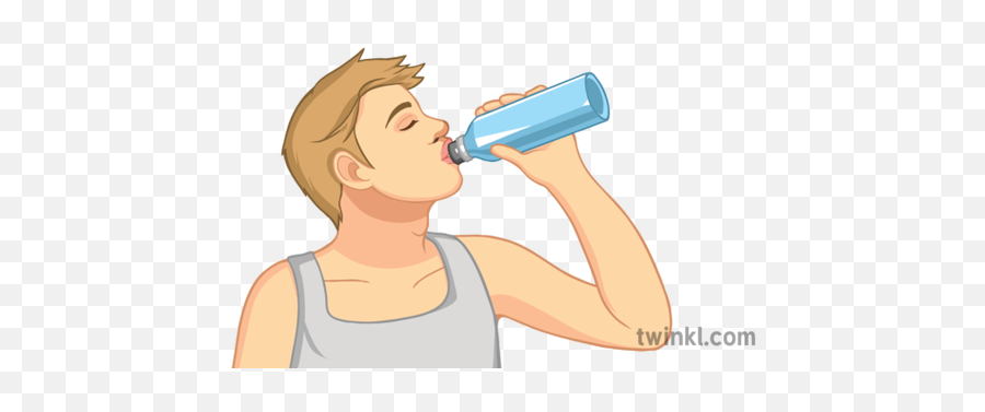 First Aid Dehydration Illustration - Twinkl Undershirt Png,Dehydration Icon