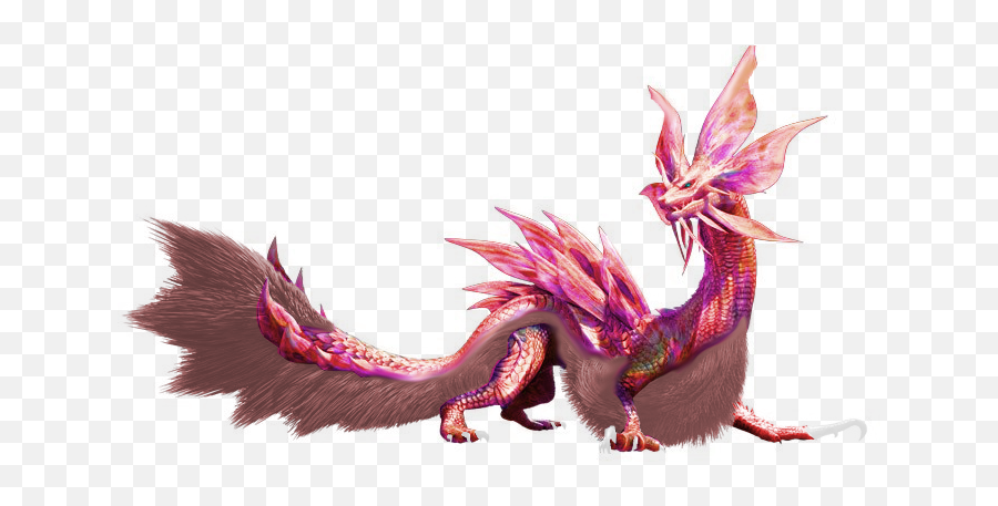 Pink Mizutsune Criaturas Míticas Criatura - Monster Hunter Generations Monster Png,Legiana Icon