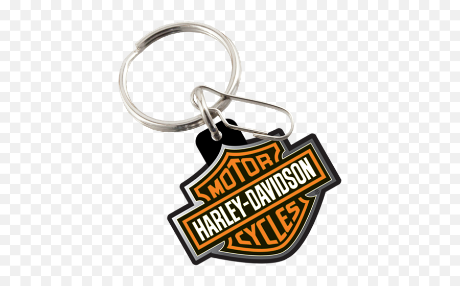Harley - Davidson Logo Pvc Key Chain Keychain Png,Images Of Harley Davidson Logo