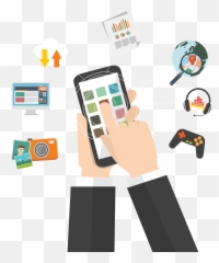 Download Free Development Touchscreen Smartphone Mobile App - Handheld Salesman png