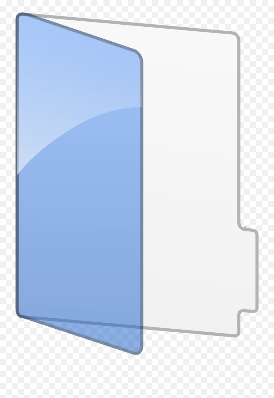 This Free Icons Png Design Of Folder Icon Clipart - Vertical,Blue Folder Icon