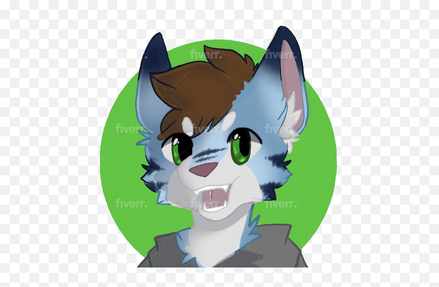 Create A Furry Profile Image By Mewziia Fiverr - Fictional Character Png,Fur Affinity Icon