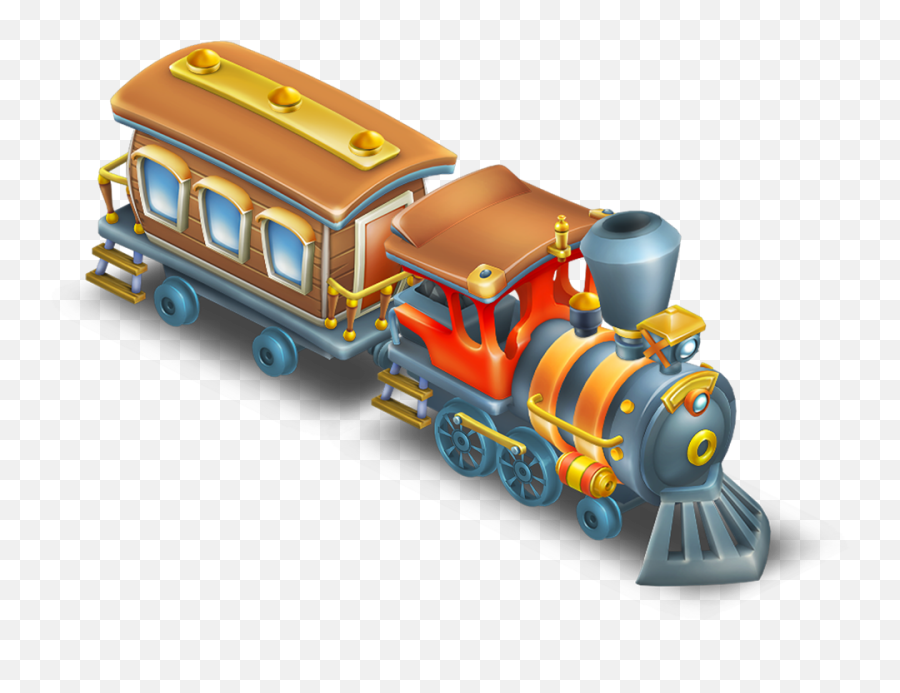 Train Clipart Transparent Background - Hay Day Personal Train Png,Train Transparent Background