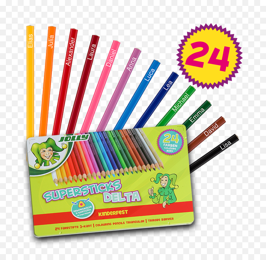 Download Clipart Transparent Drawing Rock Colored Pencil - Jolly Buntstifte Mit Namen Png,Rock Clipart Transparent
