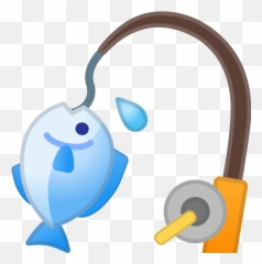 Fishing Pole Icon Noto Emoji Activities Iconset Google - Shakarparian National Park png