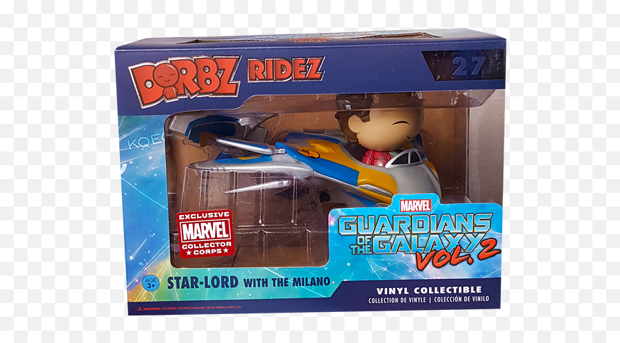 Guardians Of The Galaxy Vol 2 - Starlord Milano Mcc Exclusive Dorbz Ridez Toy Vehicle Png,Guardians Of The Galaxy Vol 2 Png