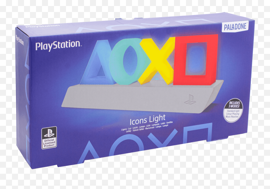 Paladone Playstation Classic Icons Light U2013 Play Distribution - Electronics Brand Png,Playstation Icon