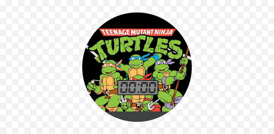 Cartoon U2013 Tmnt Ninja Turtles Watchfaces For Smart Watches - Ninja Turtle Png,Ninja Turtle Icon