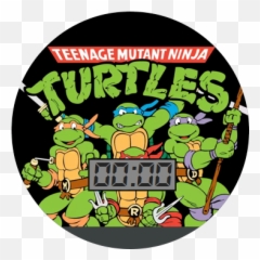 Cartoon U2013 Tmnt Ninja Turtles Watchfaces For Smart Watches - png