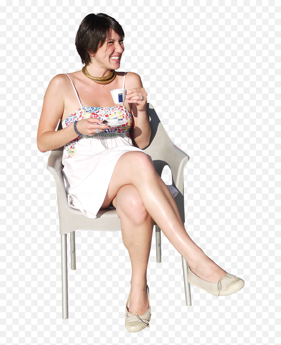 Sitting Coffee Png Image For Free Download - People Drink Coffee Png,People Sitting Png
