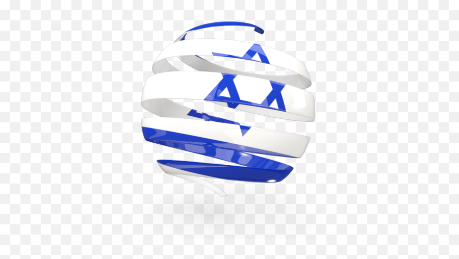 Round 3d Icon Illustration Of Flag Israel - Flag Israel 3d Png,3d Icon