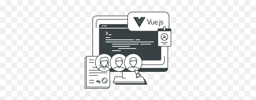 6 Questions To Ask Before You Hire A Vuejs Developer - Networking Hardware Png,Cutting Edge Icon