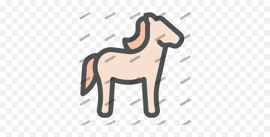 Horse Icon Iconbros - Animal Figure Png,Free Horse Icon