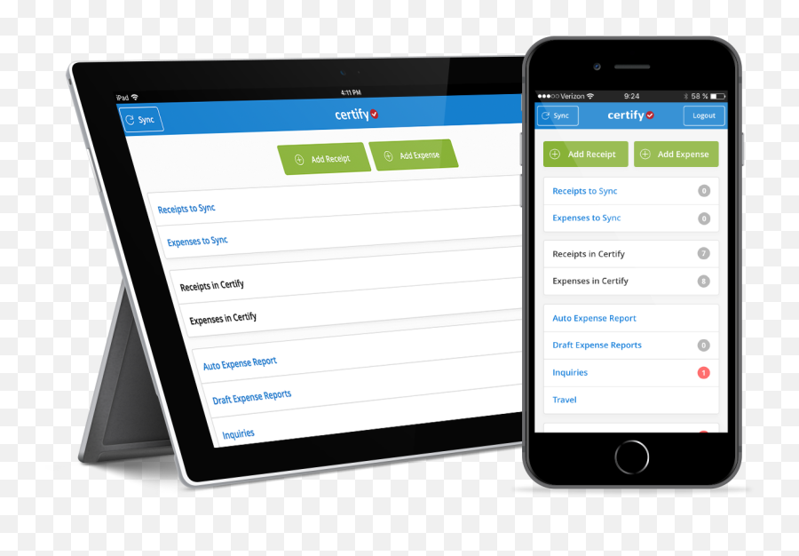 Expense Report Software For Small Businesses Certify - Technology Applications Png,Tripcase Icon