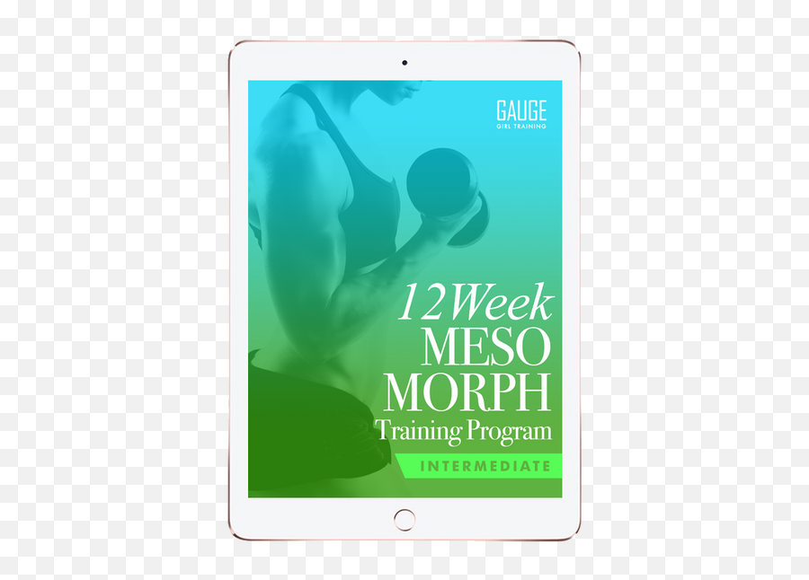 12 Week Mesomorph Intermediate Gym Training Plan Png Morph Icon