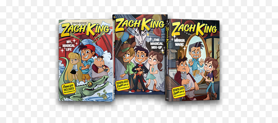 Influencer - Zach King 2 Libro Png,Magic Book Png