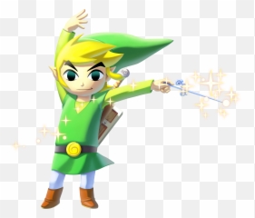 The Legend Of Zelda Clipart Toon Link - Link Zelda Wind Waker Png,Link Png