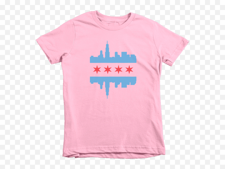 Kids Chicago Skyline Flag - Chicago Png,Chicago Skyline Png