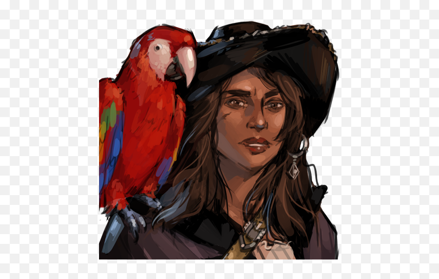 Fileqg Summer - 18 Fempiratefreipng Forge Of Empires Macaw,Pirate Parrot Png