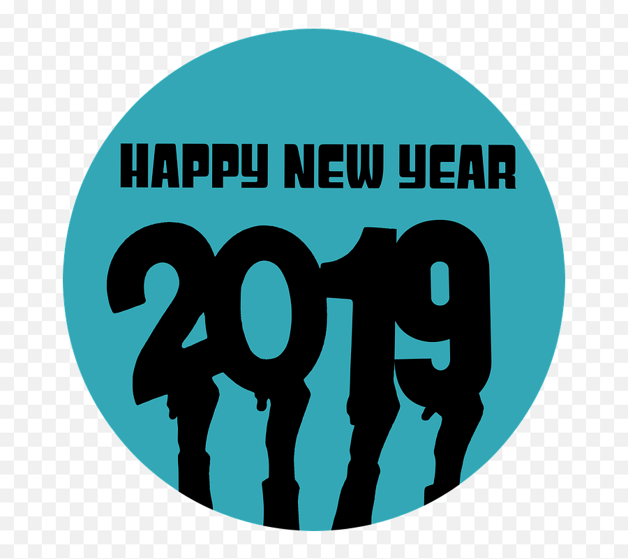 Newyear 2019 Happy New Year - App Dp Hd Png,Happy New Year 2019 Png