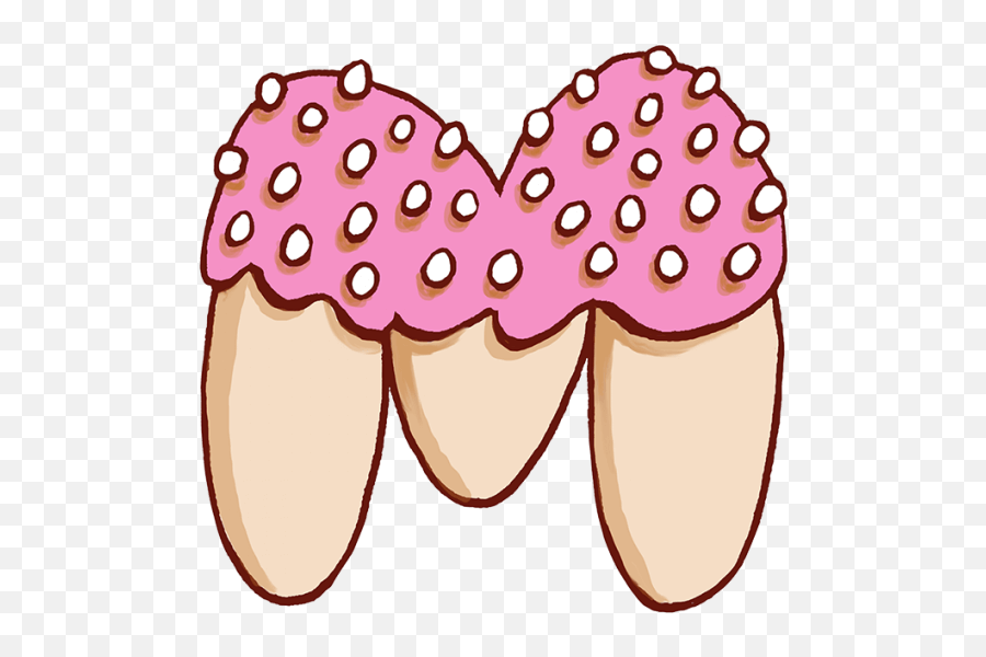 Guilty Pleasure Of Yummy Font - Guilty Pleasure Full Size Donut Letters Clipart Png,Yummy Png