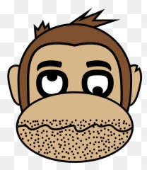 Tired Monkey Emoji Clipart Free Download Creazilla - Disneyland Resort png