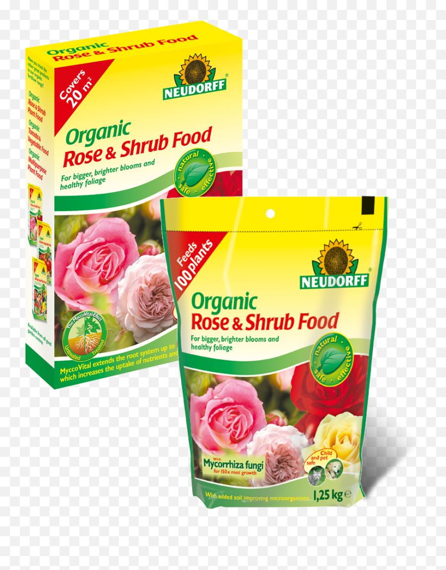 Neudorff Organic Rose U0026 Shrub Food - Organic Rose Food Png,Rose Bush Png