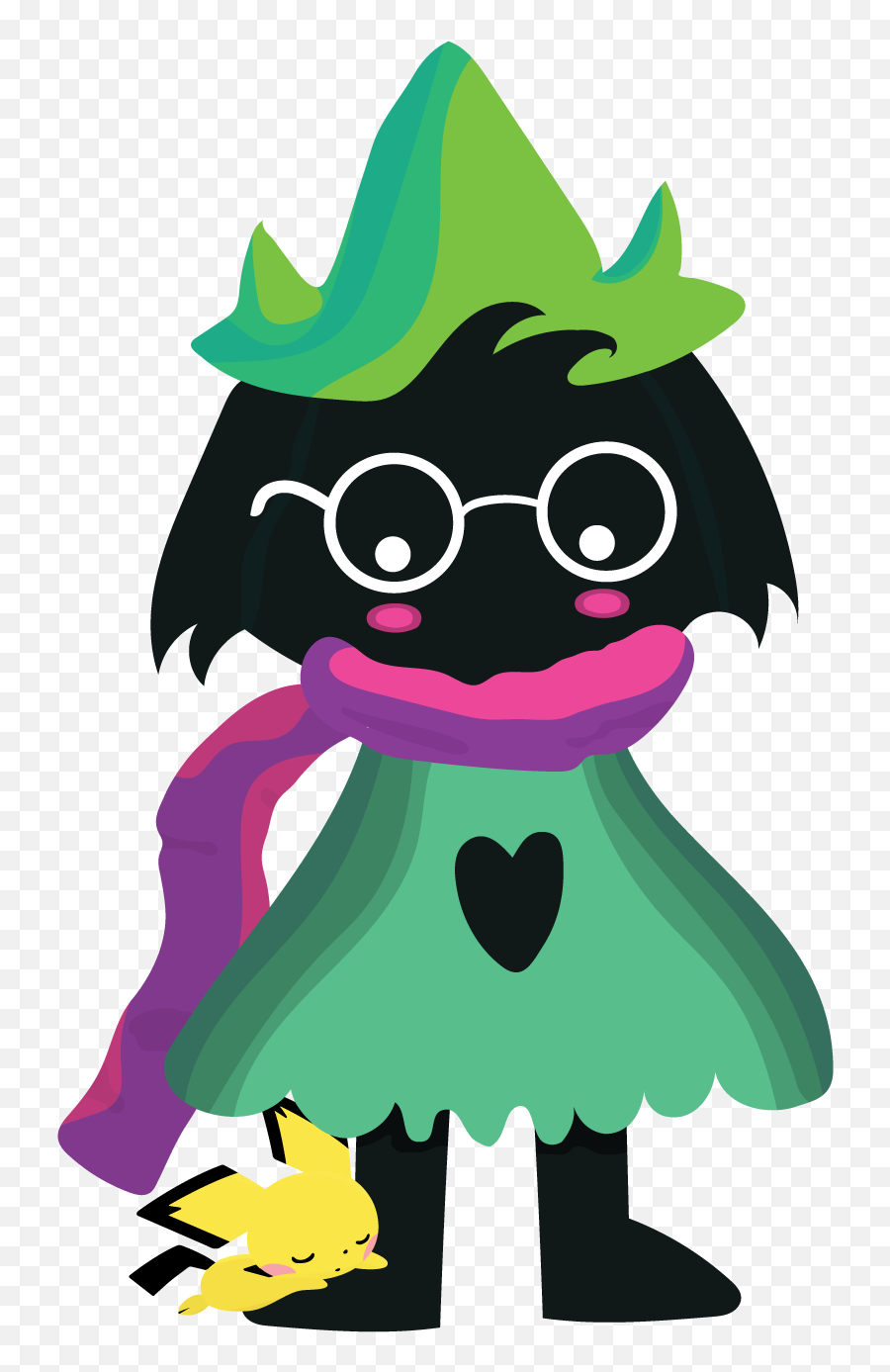 Ralsei And Pichu - Album On Imgur Cartoon Png,Pichu Transparent