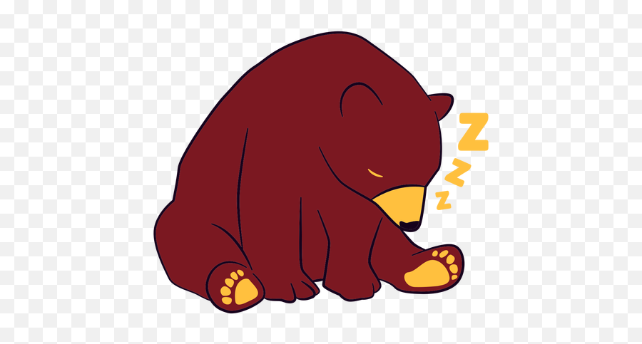 Sleepy Bear - Transparent Png U0026 Svg Vector File Imagenes De Osos Dormidos,Bear Transparent