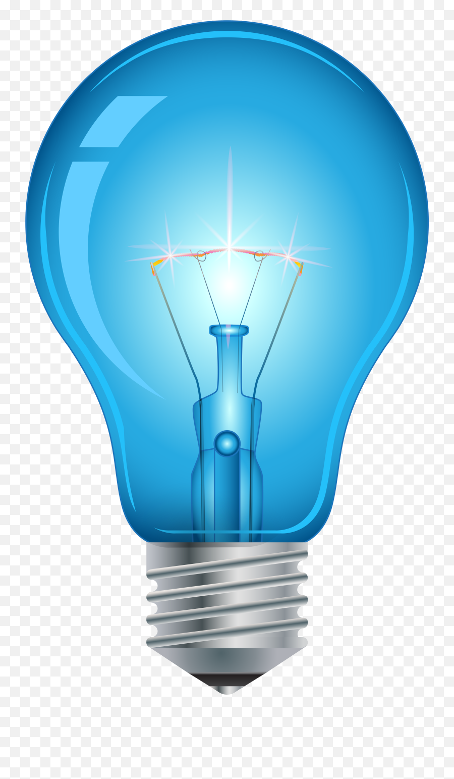 Bulb Png Images Light Led - Blue Light Bulb Png,Lightbulb Transparent Background