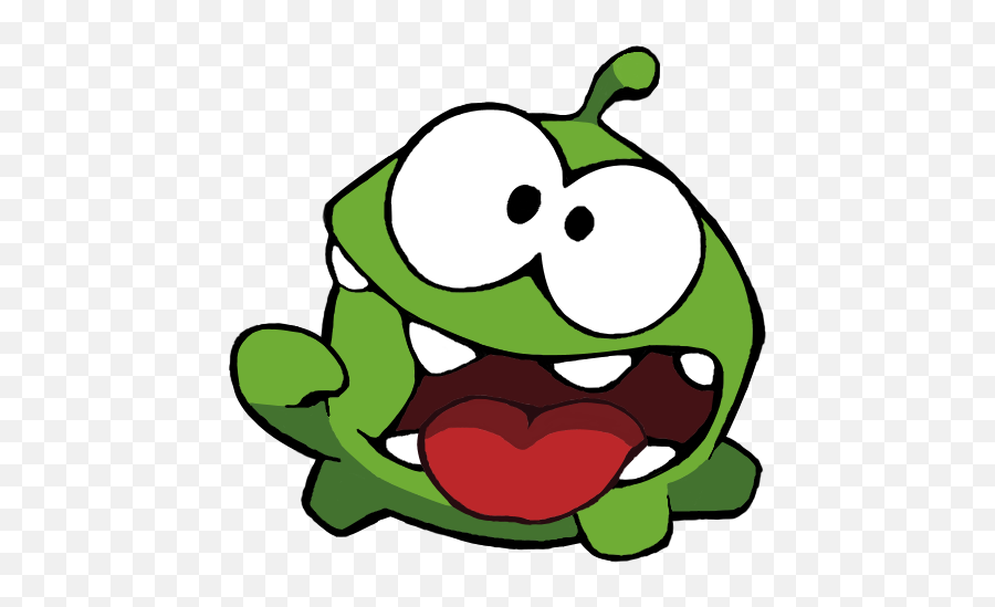 Om Nom From Cut The Rope W Transparency - Imgur Cut The Rope Nom Png,Rope Transparent