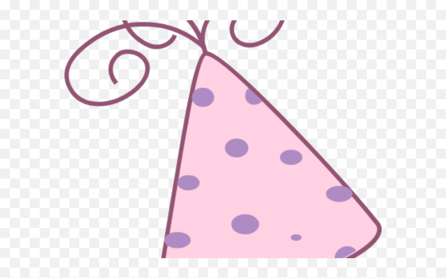 Download Hd Birthday Hat Clipart Polka Dot Party - Party Pastel Birthday Clipart Png,Birthday Hat Png