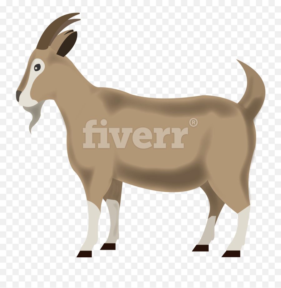 Goat Emoji - Fiverr Png,Goat Emoji Png