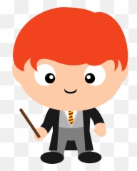 Library Of Harry Potter Book Vector - Ron Weasley Clip Art Png,Harry Potter Png