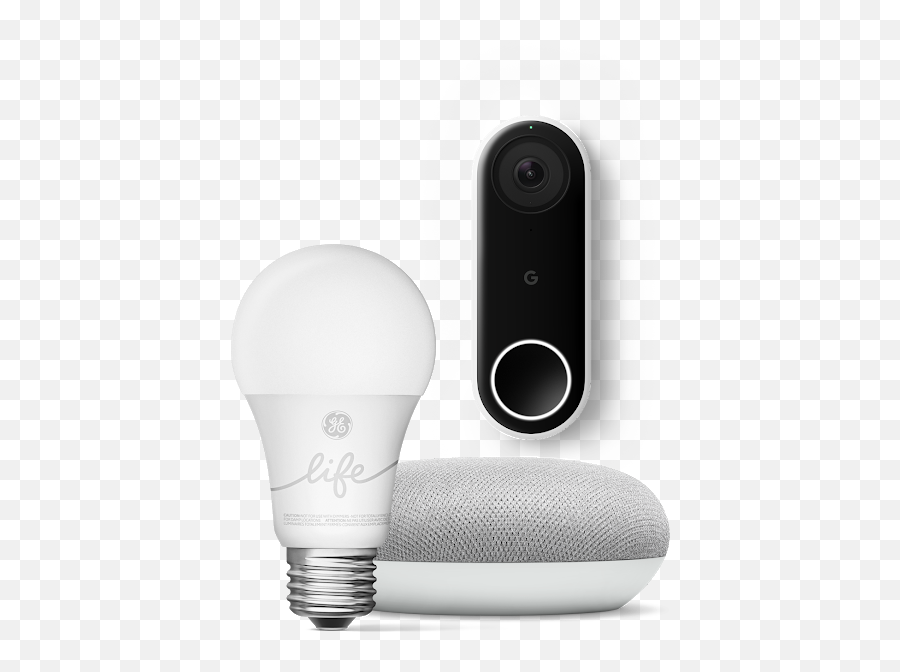 Logo With Nest Hello - Incandescent Light Bulb Png,Google Logo 2019