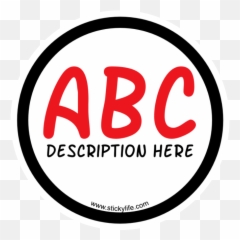 Simple Circle Decal - Licence Bsd png