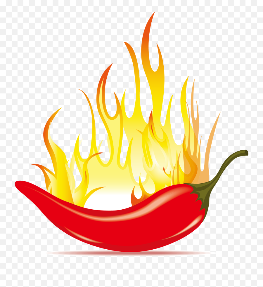 Chili Con Carne Pepper Clip Art - Transparent Background Chili Clipart Png,Hot Pepper Png