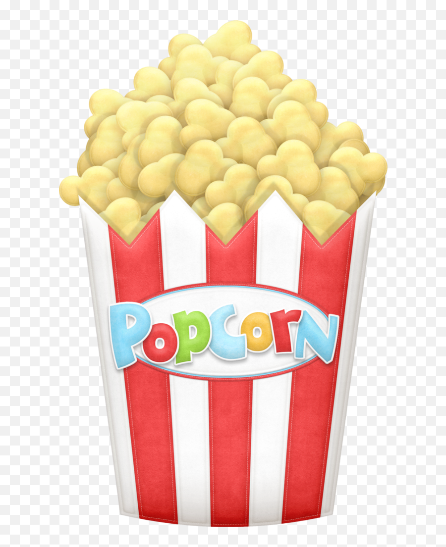 Popcorn Clipart Png - Clip Art Carnival Food,Popcorn Clipart Png