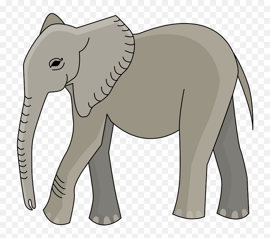 Elephant Clipart - Éléphant Clipart Png,Elephant Clipart Png