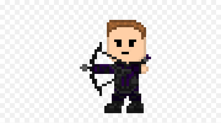 Hawkeye Pixel Art Maker - Hawkeye Pixel Art Png,Hawkeye Png