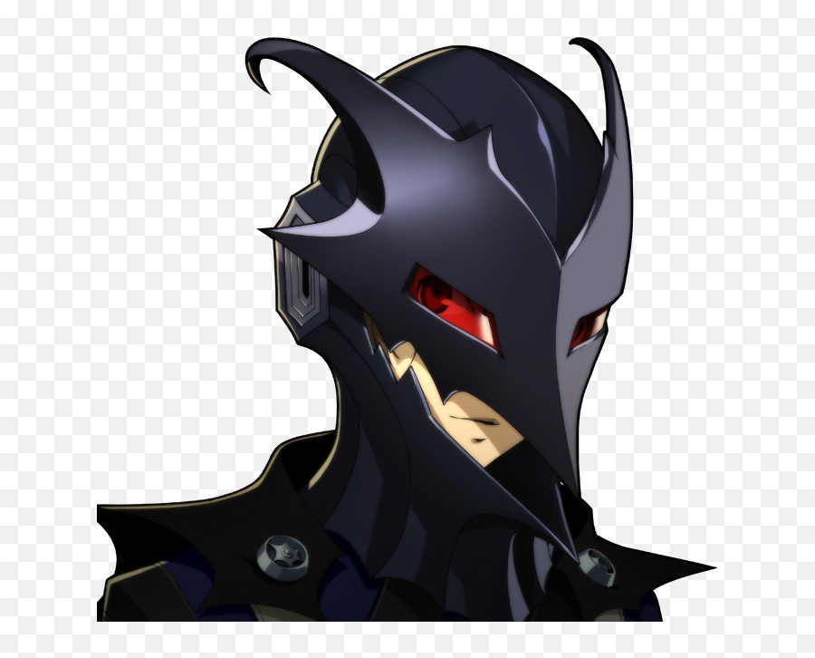 Goro Akechi Black Mask Hd Png Download - Black Mask Persona 5,Black Panther Mask Png