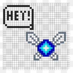 Download Hd Loz Navi Perler Bead Pattern - Bead Transparent Central City Brewing Co Ltd Png,Navi Png