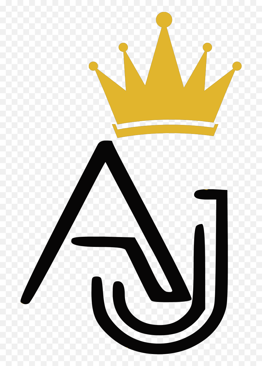 Alexander Joiseus - Aj Logo With Crown Png,Gold Crown Logo