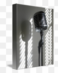 Classic Shure Model Microphone By Ron Long - png