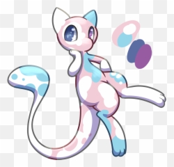 Mew Drawn - Mew Pokesona Png,Mew Transparent